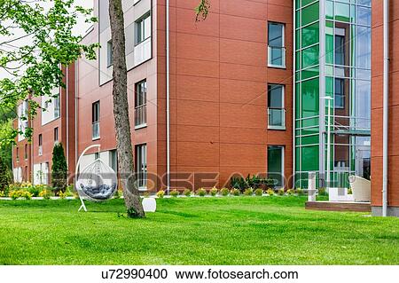 Full length view of rental business apartment View Large Photo Image Stock Image - Full length view of rental business apartment . Fotosearch