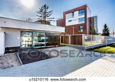 Full length view of rental business apartment View Large Photo Image Stock Photograph - Full length view of rental business apartment. Fotosearch