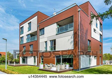 Stock Photography - Full length view of rental business apartment . Fotosearch