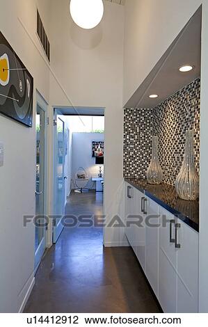 Hallway in luxurious villa View Large Photo Image Stock Image - Hallway in luxurious villa. Fotosearch
