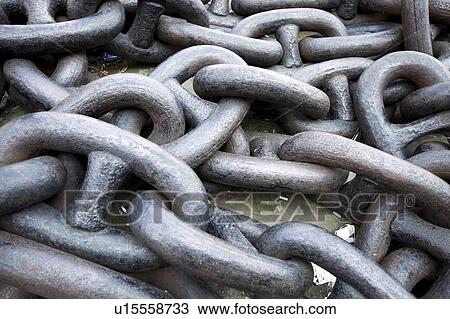 Stock Image - Heavy chain. Fotosearch