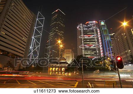Stock Image - Hong Kong cityscapes. Fotosearch