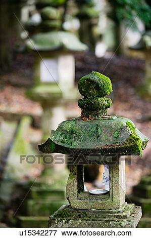 Japan Mara Stone lantern in garden View Large Photo Image Stock Photo - Japan Mara Stone lantern in garden. Fotosearch