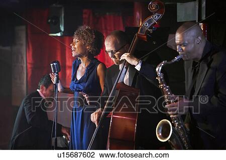 Jazz club View Large Photo Image Stock Image - Jazz club. Fotosearch