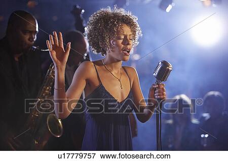 Stock Photo - Jazz club. Fotosearch