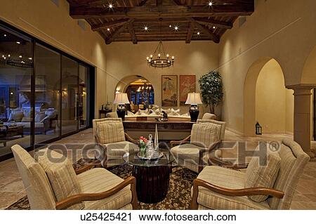 Living room interior of manor house View Large Photo Image Stock Image - Living room interior of manor house. Fotosearch