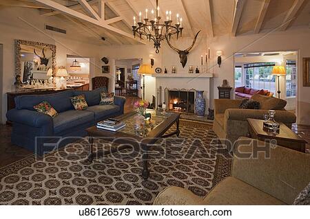 Living room View Large Photo Image Stock Photo - Living room. Fotosearch