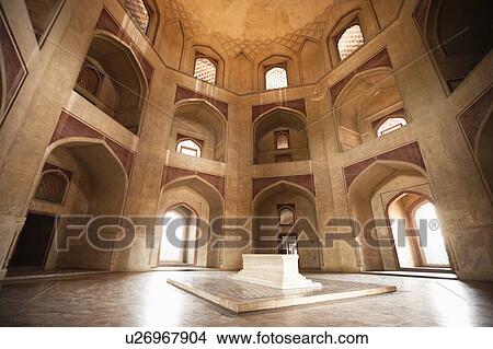 Main tomb chamber, Humayun's tomb, New Delhi, India View Large Photo Image Picture - Main tomb chamber, Humayun's tomb, New Delhi, India. Fotosearch