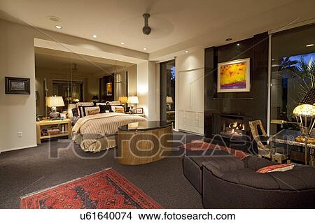 Master bedroom in manor house View Large Photo Image Picture - Master bedroom in manor house. Fotosearch