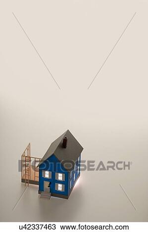 Stock Image - Model house. Fotosearch