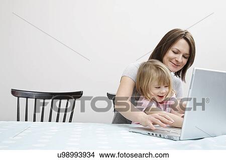 Picture - Mother and Child. Fotosearch
