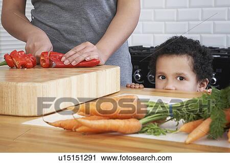 Stock Image - Mother and Child. Fotosearch