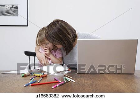 Stock Image - Mother and Child. Fotosearch