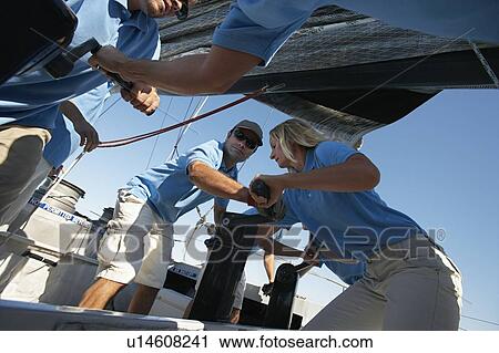 Stock Image - Ocean Racing. Fotosearch