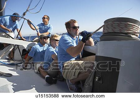 Stock Photo - Ocean Racing. Fotosearch