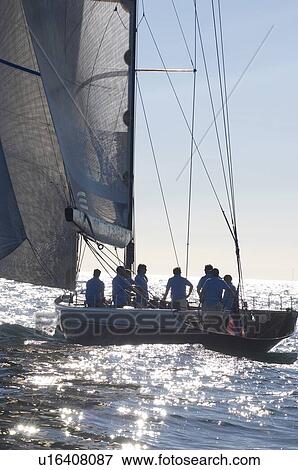 Ocean Racing View Large Photo Image Stock Photo - Ocean Racing. Fotosearch
