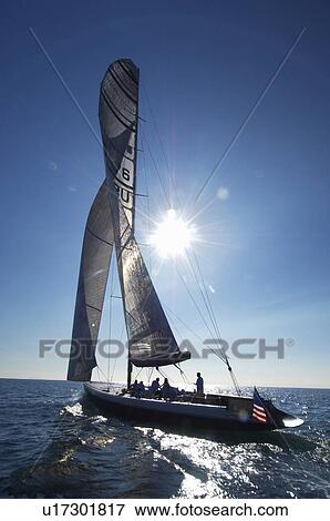 Stock Photo - Ocean Racing. Fotosearch