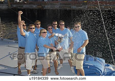 Stock Photo - Ocean Racing. Fotosearch