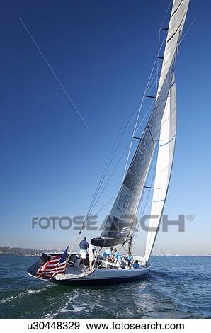 Ocean Racing View Large Photo Image Stock Photo - Ocean Racing. Fotosearch