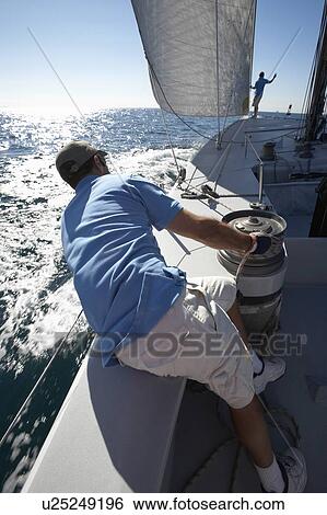 Stock Photograph - Ocean Racing. Fotosearch
