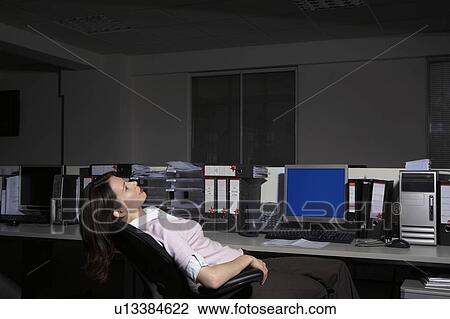 Stock Image - Office Reflections. Fotosearch