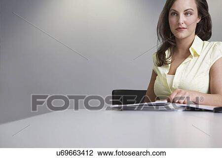 Stock Image - Office Reflections. Fotosearch