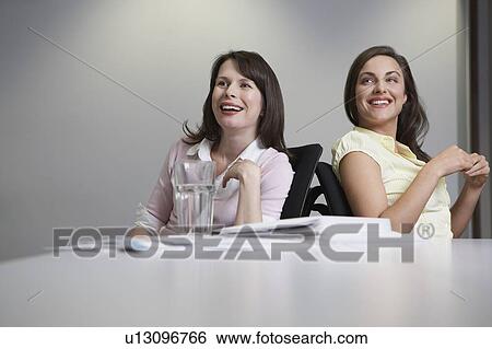 Stock Photograph - Office Reflections. Fotosearch