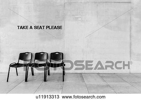 Stock Image - Photo of chairs in school. Fotosearch