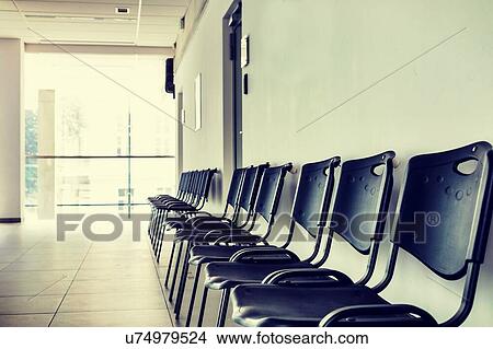 Photo of empty chairs waiting area in university View Large Photo Image Picture - Photo of empty chairs waiting area in university. Fotosearch