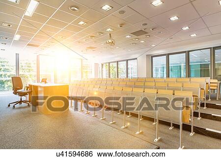 Photo of empty classroom in school View Large Photo Image Stock Photograph - Photo of empty classroom in school. Fotosearch