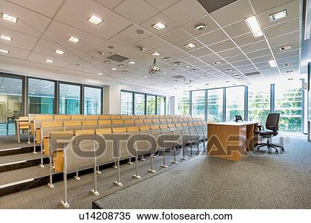Stock Photography - Photo of empty classroom in school. Fotosearch