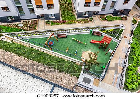 Stock Photo - Photo of rental apartment business. Fotosearch