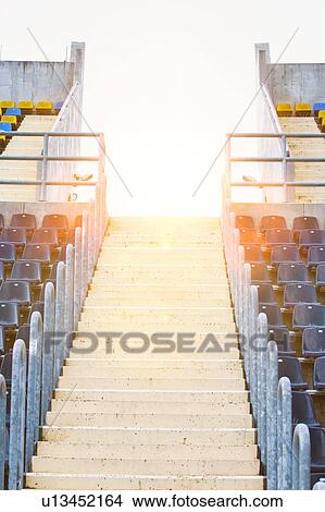 Photo of stadium seats View Large Photo Image Picture - Photo of stadium seats. Fotosearch