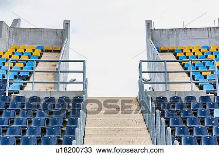 Photo of stadium seats View Large Photo Image Stock Image - Photo of stadium seats. Fotosearch