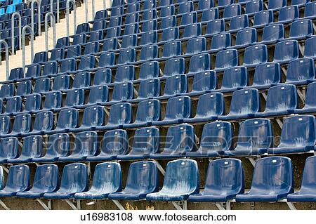 Photo of stadium seats View Large Photo Image Stock Photo - Photo of stadium seats. Fotosearch