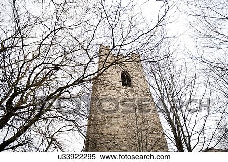 Stock Photography - Saint Audoen's Church in Dublin Ireland. Fotosearch