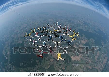 Skydiving View Large Photo Image Stock Image - Skydiving. Fotosearch