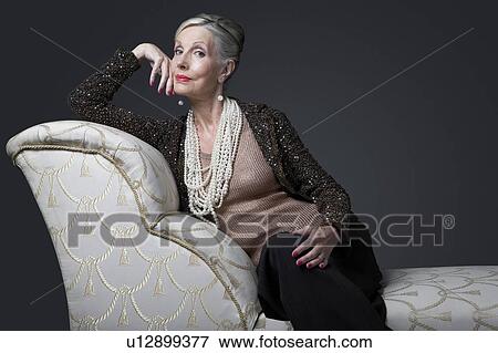 Stock Photo - Stylish Seniors. Fotosearch