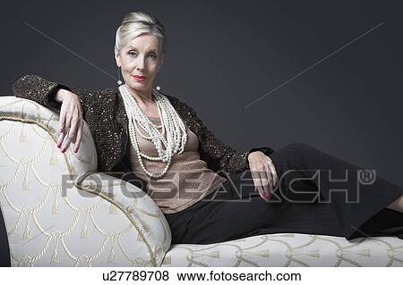 Stock Photo - Stylish Seniors. Fotosearch