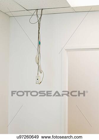 Tangled Hanging from Office Ceiling View Large Photo Image Stock Photo - Tangled Hanging from Office Ceiling. Fotosearch