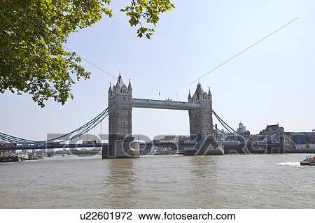 Stock Image - Tower Bridge in London. Fotosearch
