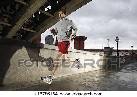 Picture - Urban Runner. Fotosearch