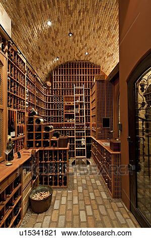 Wine cellar View Large Photo Image Stock Image - Wine cellar. Fotosearch