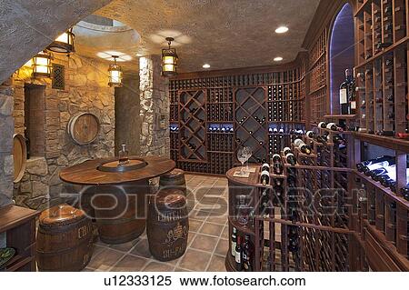 Wine cellar View Large Photo Image Stock Photography - Wine cellar. Fotosearch