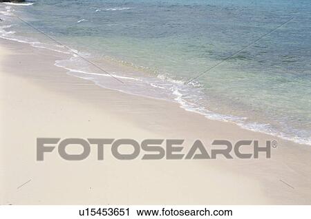 Stock Image - A Wave And Sands. Fotosearch