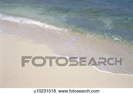 A Wave And Sands View Large Photo Image Stock Photo - A Wave And Sands. Fotosearch