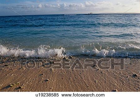 Waves Crashing On Shore View Large Photo Image Stock Photography - Waves Crashing On Shore. Fotosearch