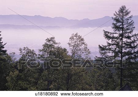 Foggy Landscape View Large Photo Image Stock Image - Foggy Landscape. Fotosearch