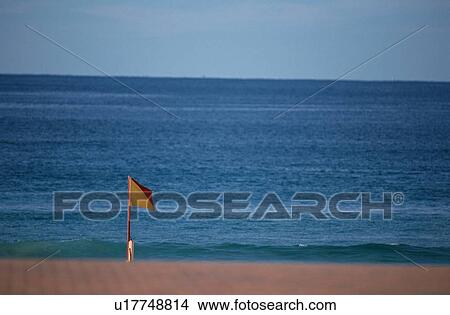 Flag Against Horizon View Large Photo Image Picture - Flag Against Horizon. Fotosearch