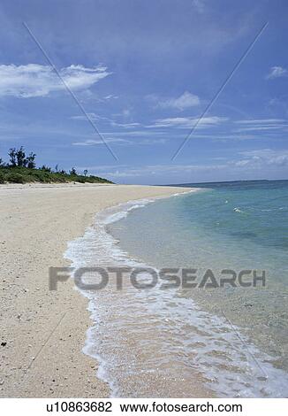 The Seashore Of White Sand View Large Photo Image Stock Image - The Seashore Of White Sand. Fotosearch